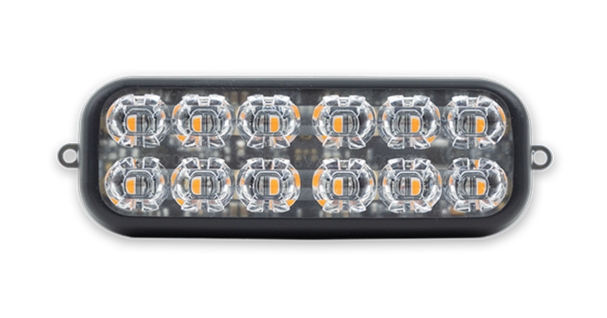 Soundoff Signal 12 EMPS2SMS4F - Luce LED Ambra/Bianca Doppia